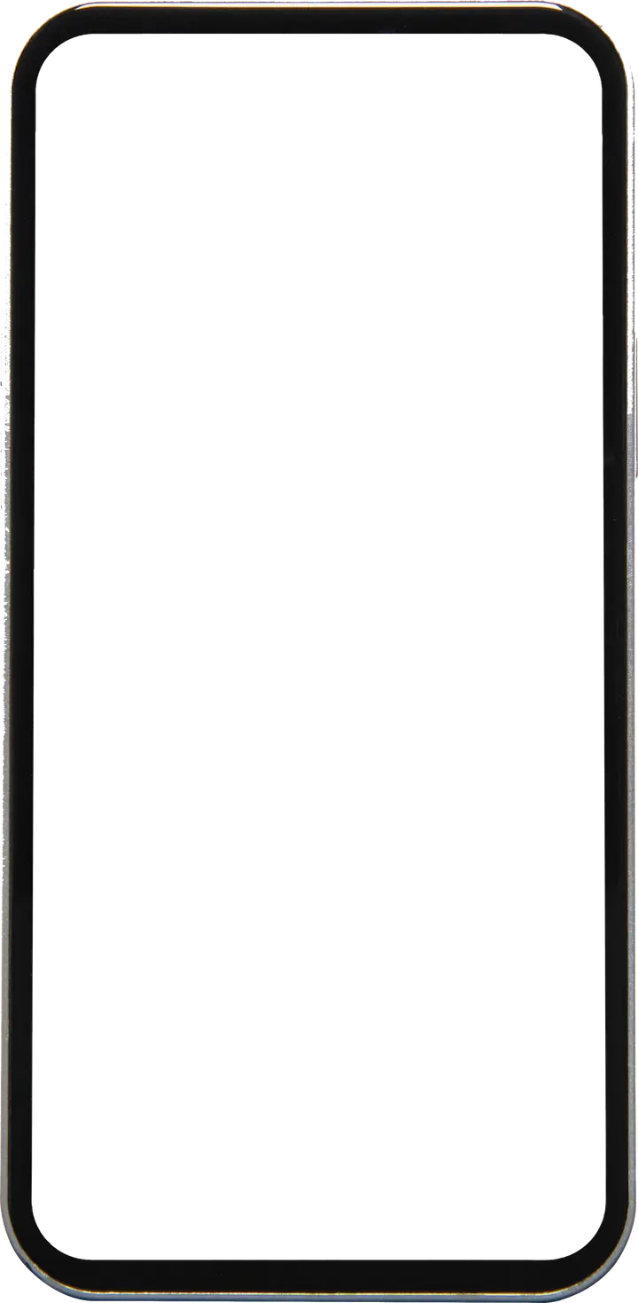 Celular mostrando la app CapCut